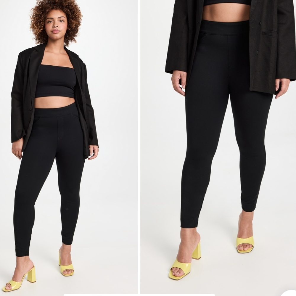 SPANX® Black Backseam 23.6'' Skinny Pants